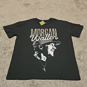 Morgan Wallen Black Graphic T-Shirt Size L
